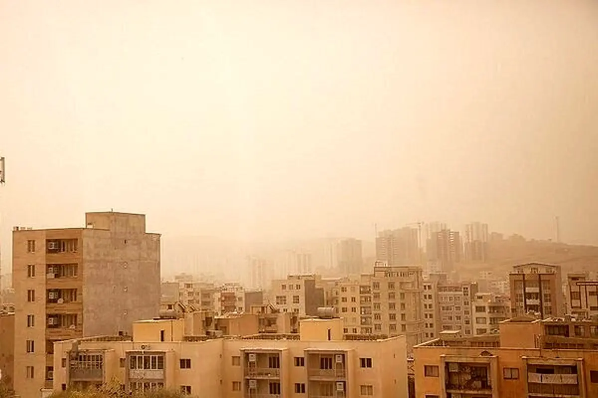 کیفیت هوای استان کردستان ناسالم است