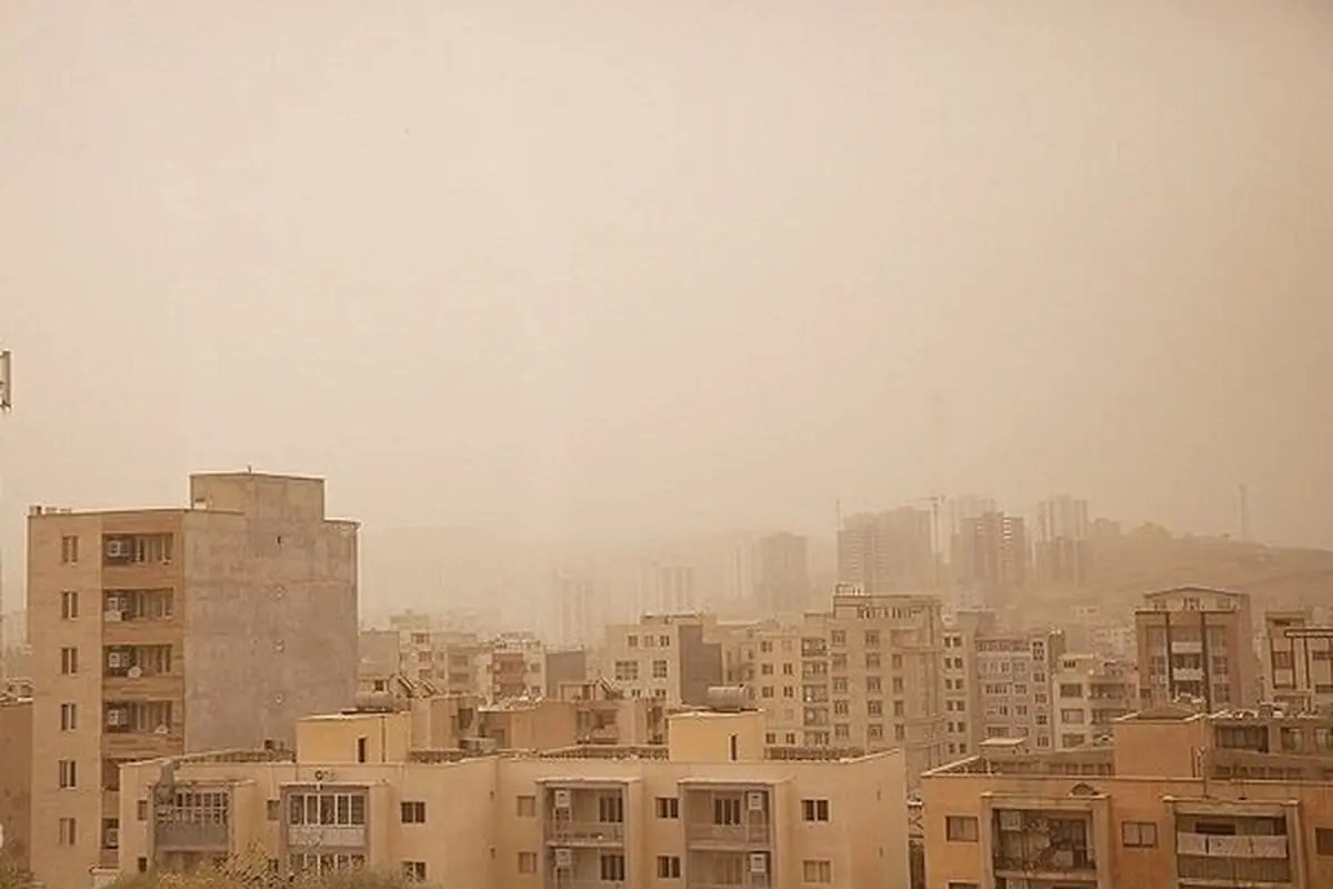 کیفیت هوای استان کردستان ناسالم است