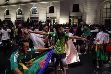 ویدئو: جشن الجزایری‌ها برای صعودِ لحظه آخر