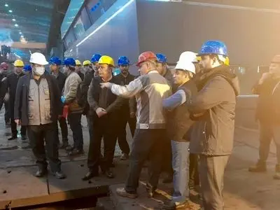 بازدید تیم بازرسی از مجتمع فولاد گیلان