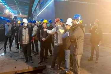 بازدید تیم بازرسی از مجتمع فولاد گیلان