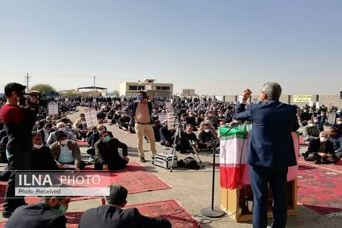 تجمع کشاورزان شرق اصفهان/ حقِ آب ما کو؟!