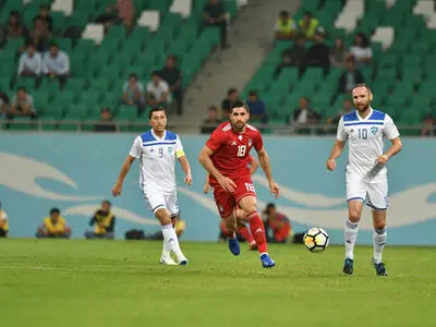 دیدار دوستانه تیم ملی ایران و ازبکستان در تاشکند