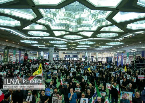 گرامیداشت شهدای اقتدار در مصلی تهران