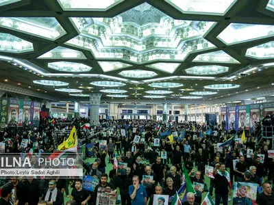 گرامیداشت شهدای اقتدار در مصلی تهران