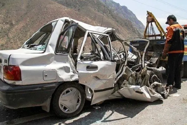 تصادف مرگبار در جاده روانسر-کرمانشاه / مرگ ۳ عضو یک خانواده