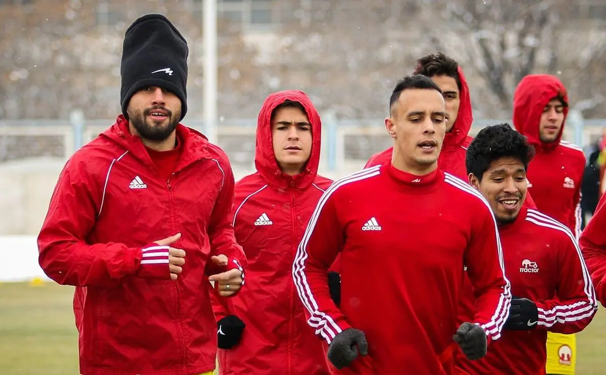 آماده باش تراکتور برای بازی با پرسپولیس