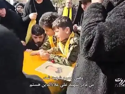 کمک متفاوت مادر شهید لبنانی به رزمندگان حزب‌الله در روزهای جنگ + فیلم