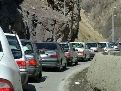 تداوم ترافیک سنگین در خروجی‌های تهران به سمت شمال کشور 