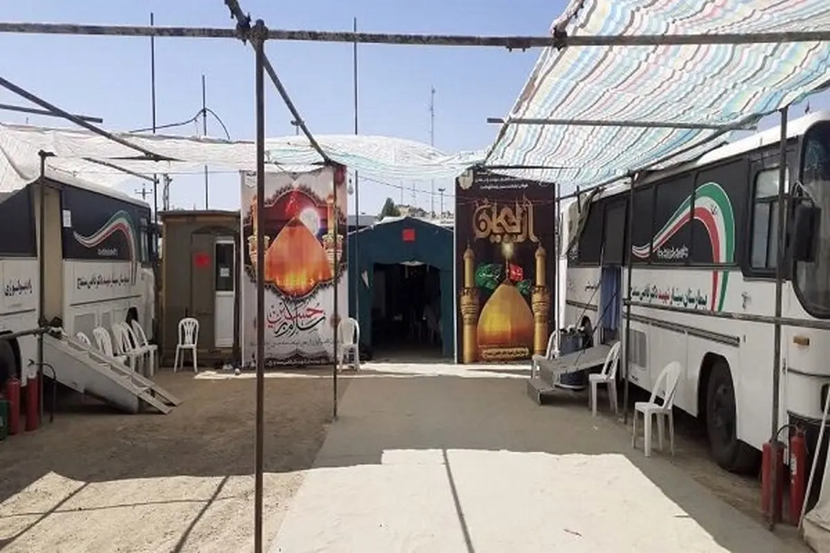 خدمات‌رسانی بیمارستان سیار شهید قاضی سپاه در مرز باشماق