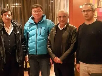 امینی و دنیامالی از کمپ کنفدراسیون روئینگ آسیا بازدید کردند