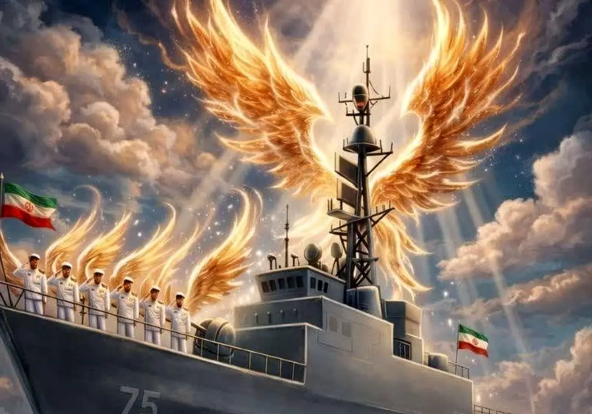 ورود پیکر ۸۴ شهید ناوگروه دنا به معراج شهدا بهشت زهرا