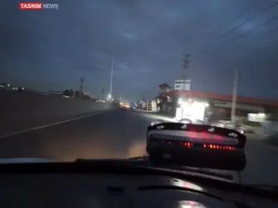 فیلم عملیات دستگیری سارقین زورگیر پل پارک وی