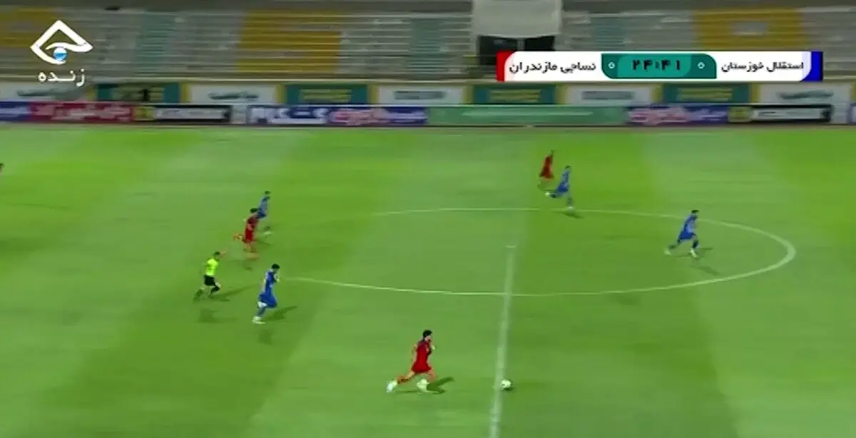 ویدئو: گل اول نساجی به استقلال خوزستان
