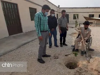 سامان‌دهی محوطه موزه سیراف