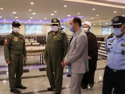 معاون هماهنگ‌کننده نیروی هوایی ارتش از دانشگاه شهید ستاری بازدید کرد