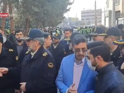 بازسازی صحنه قتل مرحوم خالقی با حضور فرمانده انتظامی تهران + فیلم