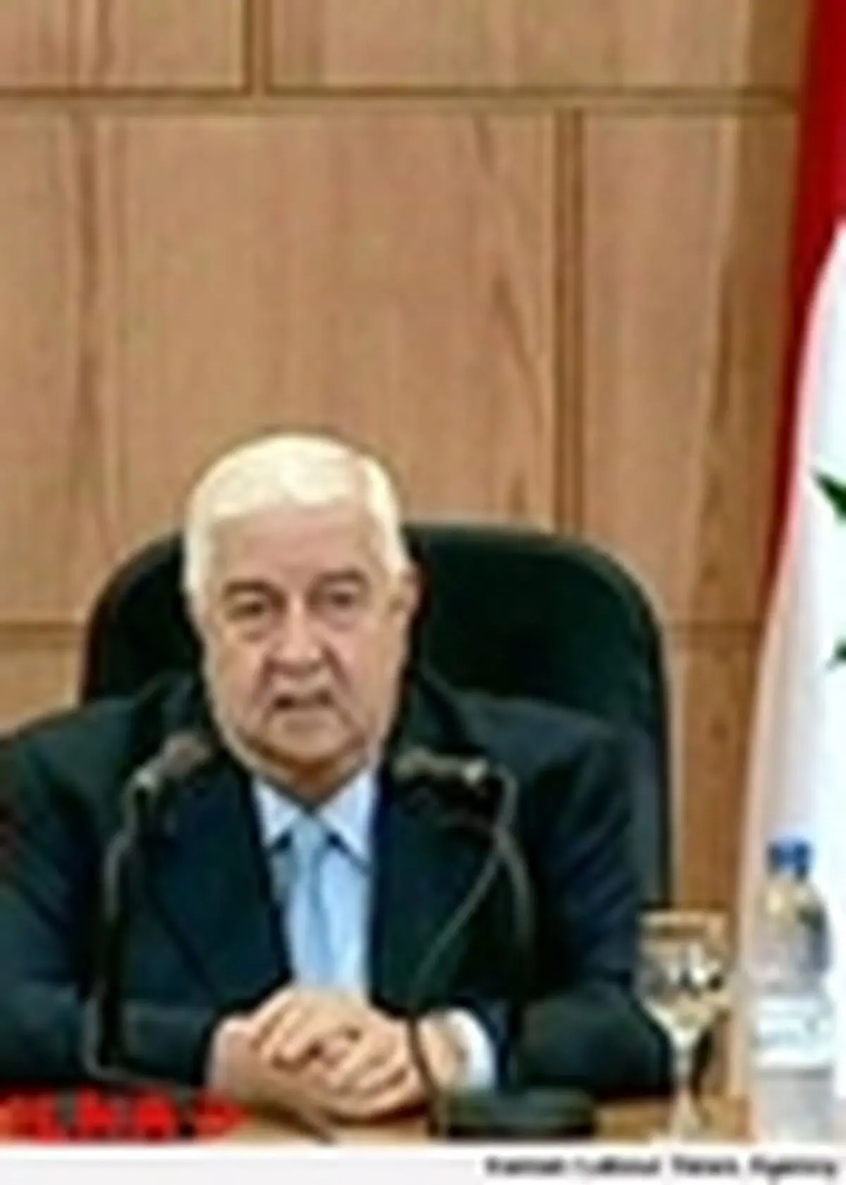 ولید المعلم رئیس هئیت دولت سوریه در نشست ژنو۲ است