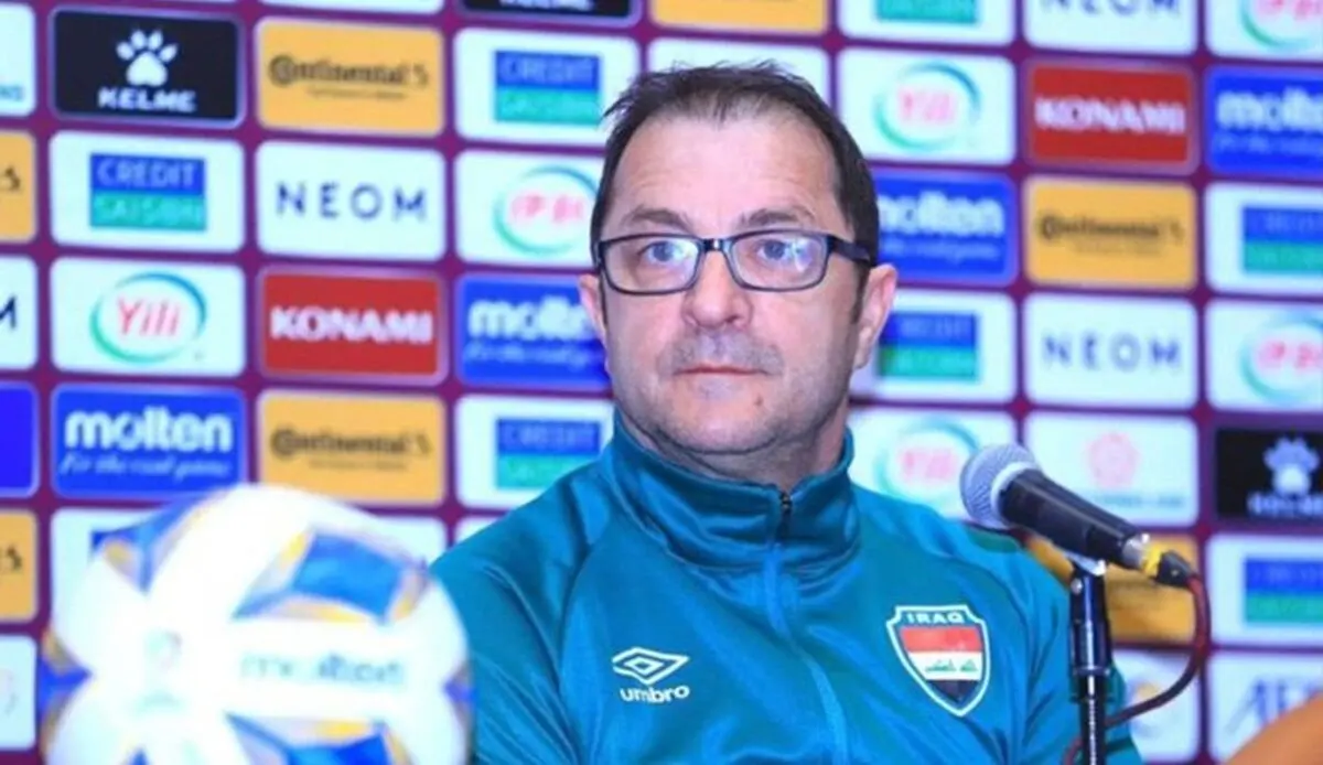 أول تعلیق من مدرب المنتخب العراقی بعد خسارته أمام إیران