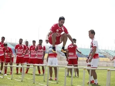 گزارش تمرین پرسپولیس