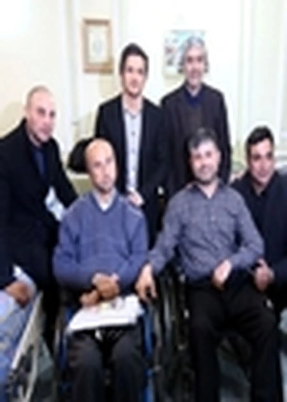 دیدار هاشمی، سوریان، حدادی و روزبهانی با جانبازان