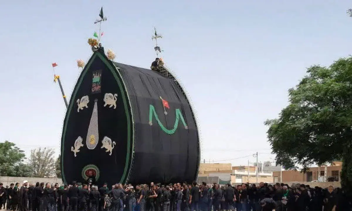 آئین نخل برداری میبد در فهرست آثار ناملموس کشور ثبت می‌شود