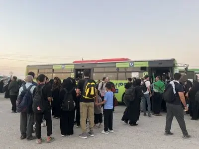 ثبت رکورد جابه‌جایی بیش از ۱.۲ میلیون زائر با ناوگان حمل‌ونقل اربعین شهرداری شیراز