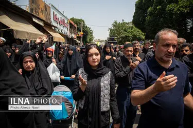 آیین تاسوعای حسینی در قزوین