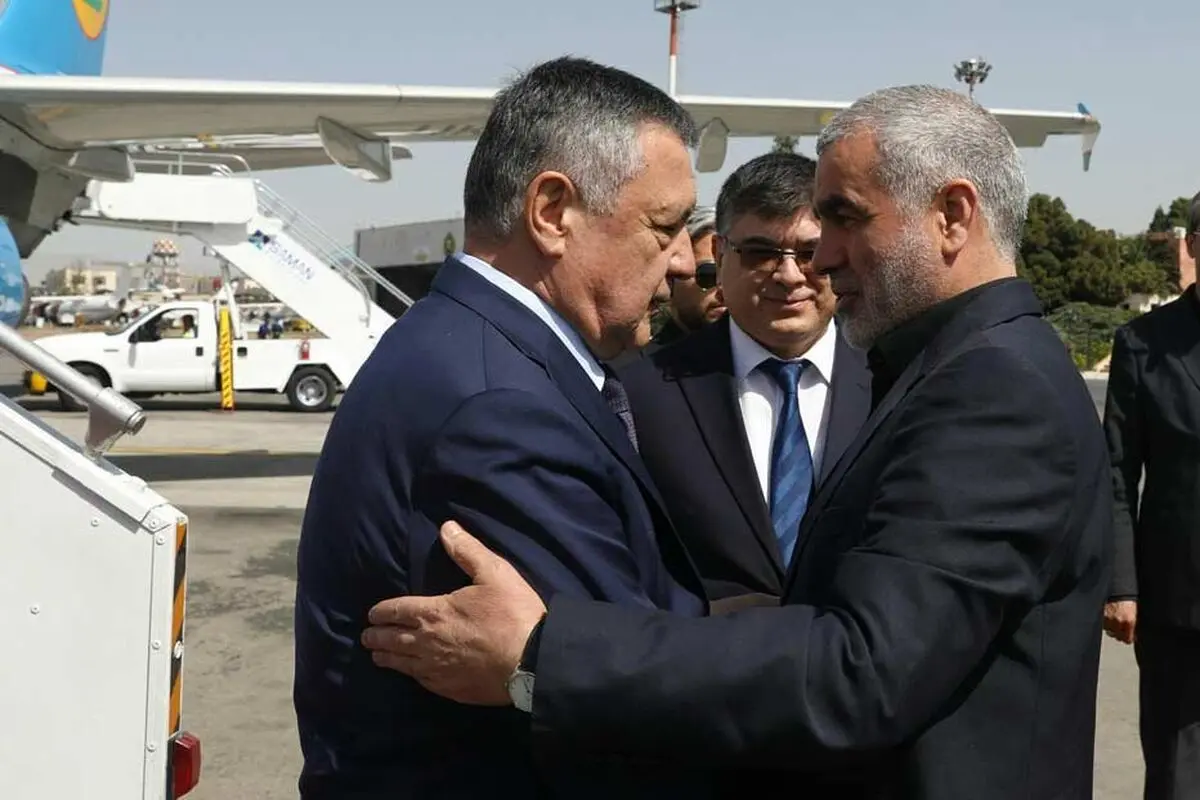 ورود رئیس مجلس ازبکستان به تهران
