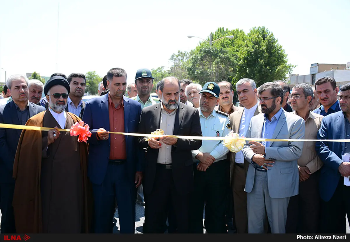  بلوار آزادگان شهر الوند به بهره‌برداری رسید