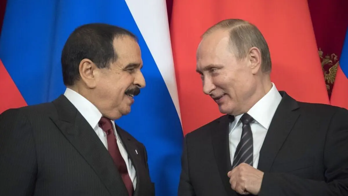 گفت‌وگوی تلفنی پوتین و پادشاه بحرین