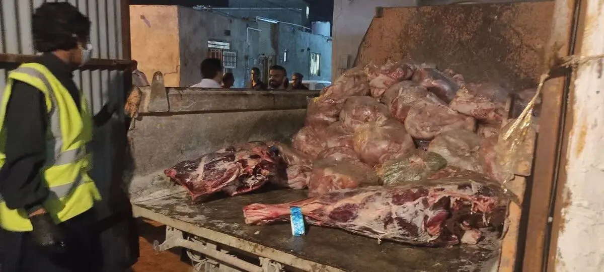 9290 کیلوگرم گوشت و مرغ غیربهداشتی کشف شد
