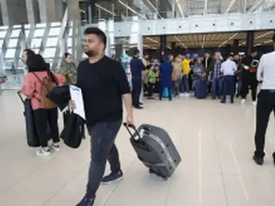 برگزاری آیین پیش راه اندازی "آزمایشِی" پایانه جدید فرودگاه کیش