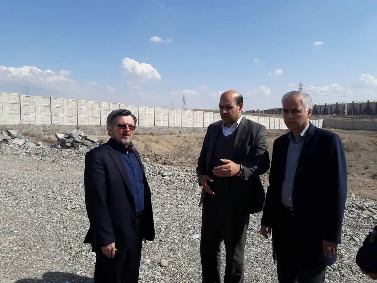 بازدید مشاور عالی استاندار البرز از محل اردوگاه ماده ۱۶ استان 