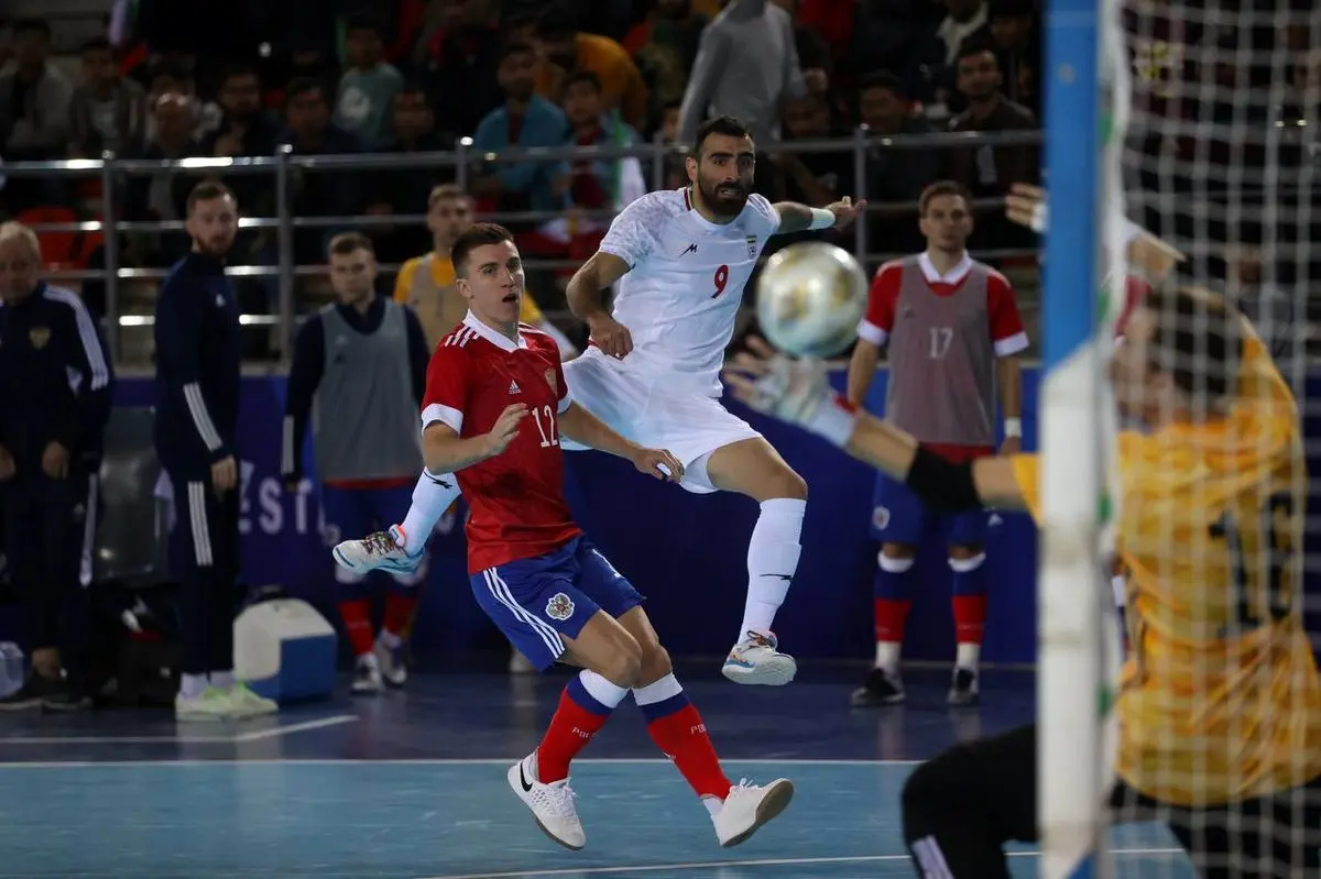 تغییر زمان بازی دوم دوستانه تیم ملی فوتسال ایران و روسیه