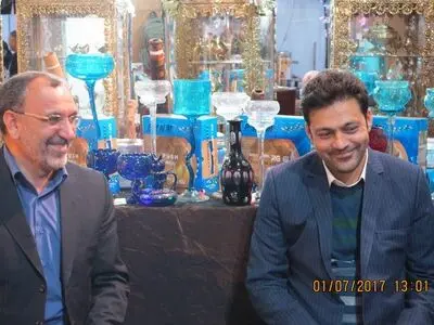 بازدید بخشدار کهریزک از نمایشگاه روستایی استان تهران