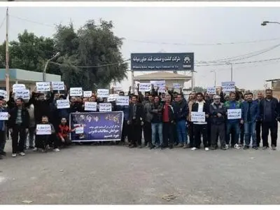 کارگران شرکت قند خاورمیانه شوش خواهان اجرای مصوبات کمیسیون کارگری شدند