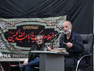 عزاداری شب عاشورا در خانه کارگر