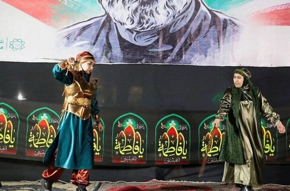 پهلوان دخت ایرانی به میدان می‌آید