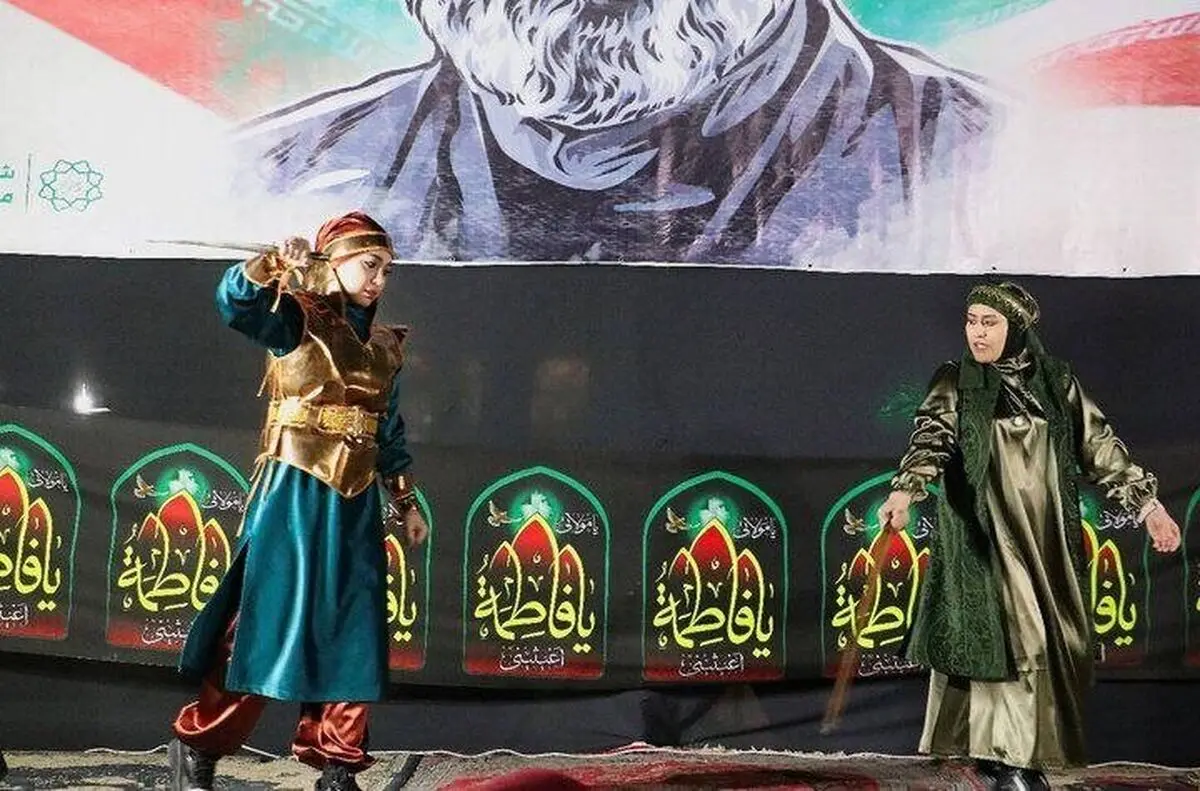 پهلوان دخت ایرانی به میدان می‌آید