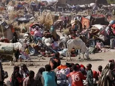 محاصره 177 هزار سودانی در شهری سوخته+فیلم