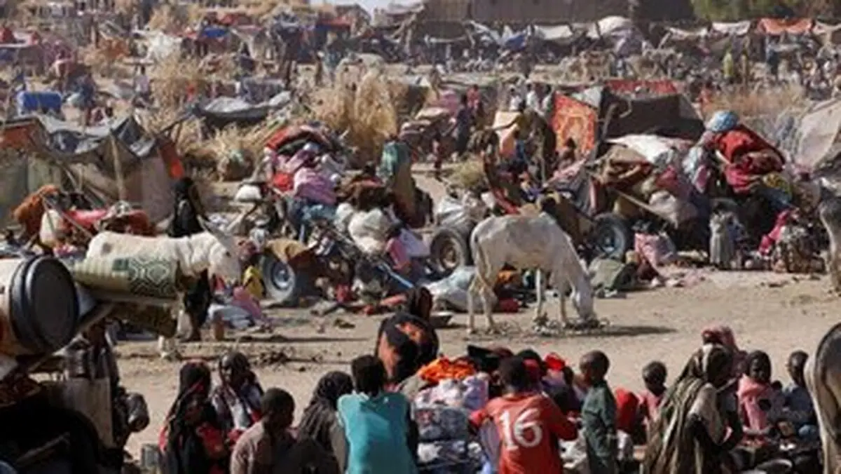 محاصره 177 هزار سودانی در شهری سوخته+فیلم