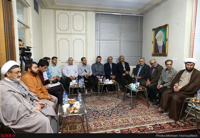 دیدار رئیس مجلس شورای اسلامی با اعضای ستاد بزرگداشت دهه کرامت