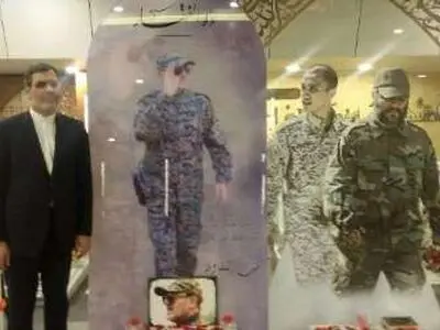 حضور جابری انصاری بر مزار عماد مغنیه و شهدای مقاومت لبنان