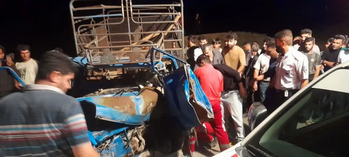 حادثه تصادف در محور دیمه به چلگرد یک مصدوم و یک فوتی داشت