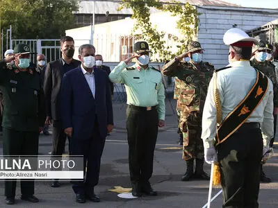 برگزاری صبحگاه مشترک نیروی انتظامی