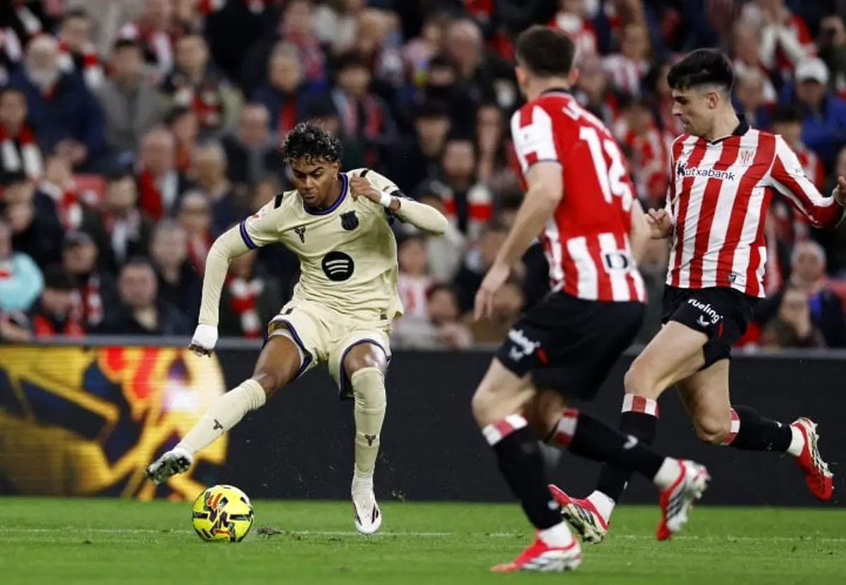 برد حداقلی بارسلونا در بیلبائو 