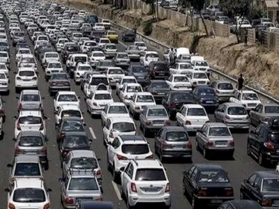 تردد بیش از ۸میلیون وسیله نقلیه در استان‌های البرز و تهران