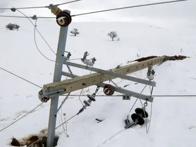 برق ۶۰ روستای مهاباد پس از قطعی بر اثر کولاک وصل شد