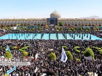 راهپیمایی روز قدس در اصفهان